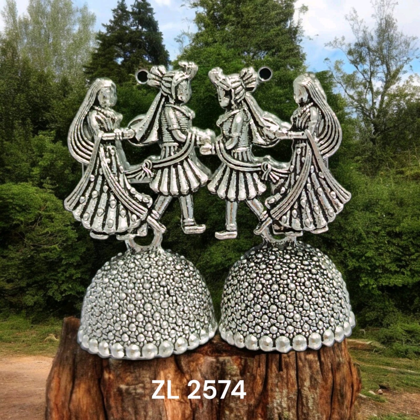 Folk-Art Jhumkas