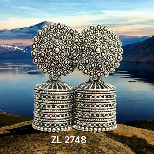 The Bloom Stack Jhumkas